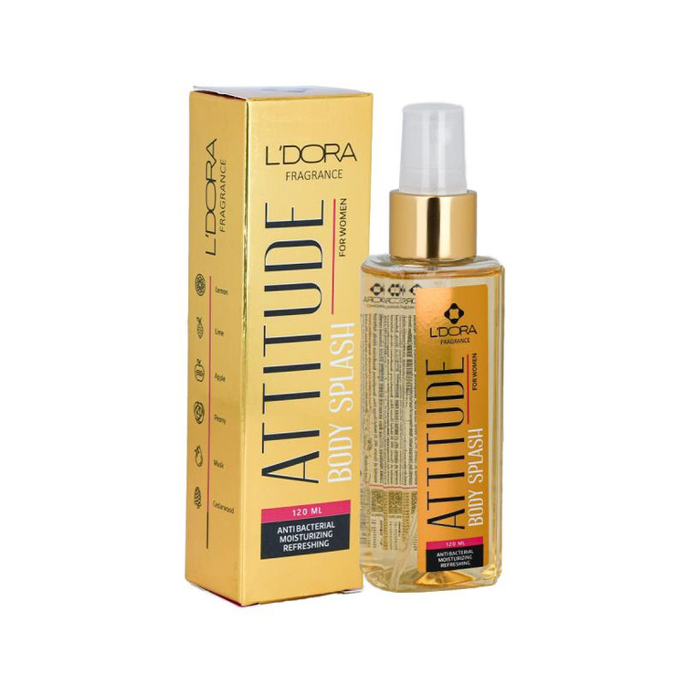 اسپری خوشبو کننده بدن زنانه مدل Attitude لدورا