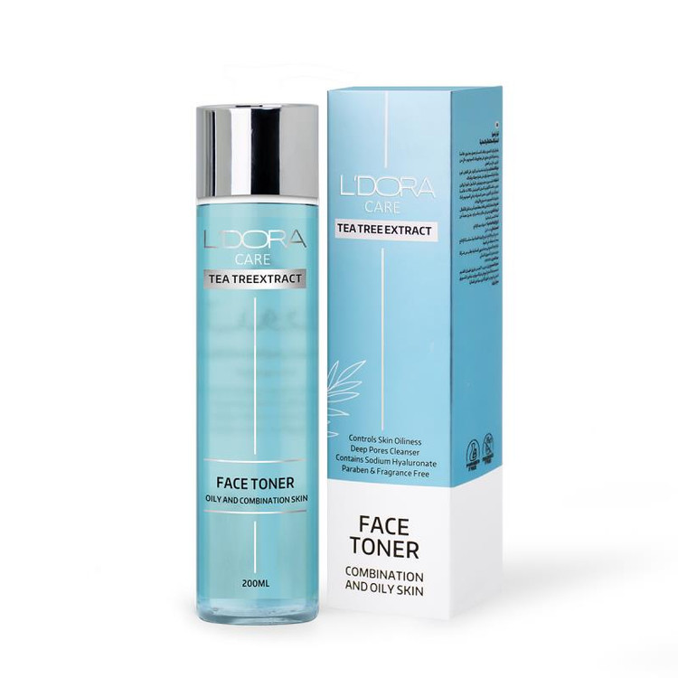 قیمت خرید تونر پاک کننده آرایش پاکن لدورا بهترین آرایش پاک کن مناسب پوست های چرب