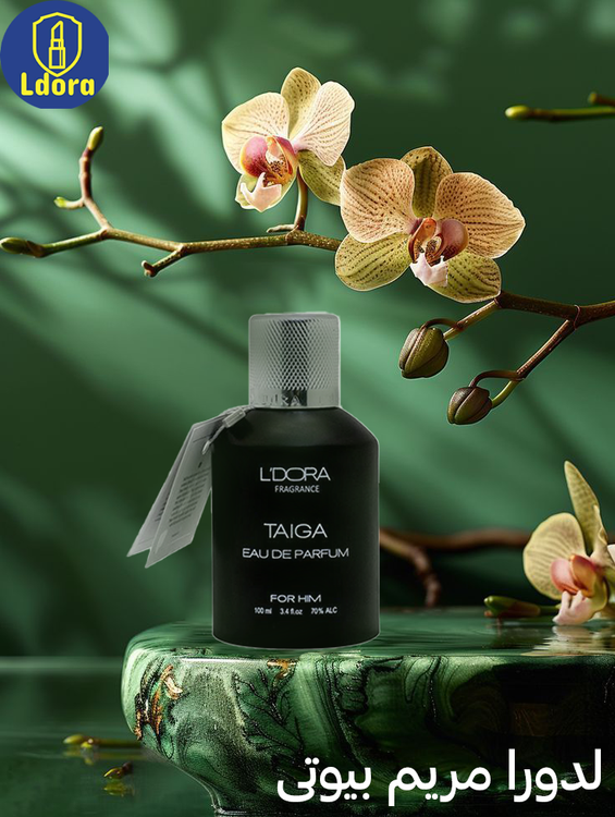 ادو پرفیوم تایگا مشکی مردانه لدورا